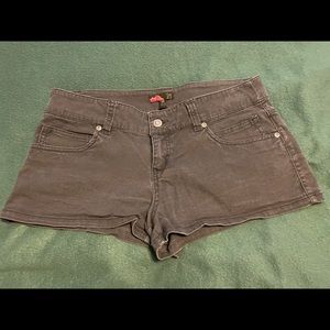 21 Black Denim Jean Shorts